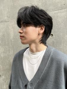 センターパートウルフ - GRACE 梅田店掲載