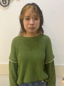 ★くびレイヤーエモージュ前髪マチルダボブインナーグレージュ - K:R鶴川掲載