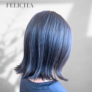 【FELICITA】切りっぱな×ネイビーグレージュ - FELICITA RicorsO掲載