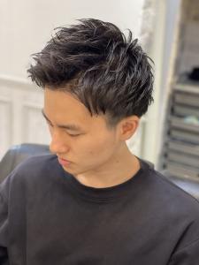 刈り上げショート　ツーブロック - Million Bucks barber shop 上野掲載