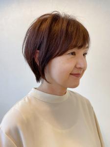 丸みのある大人ショート - HAIR&MAKE STUDIO MIMURO掲載