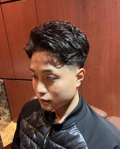 銀座　理容室　メンズパーマ　フェードカット　ビジネスマン - ヘアーモードキクチ 銀座店掲載