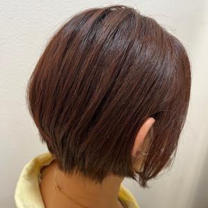 ショートボブ×ピンクブラウン - 美粧ほそや 反町店掲載