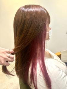 セミロング/10代/20代/30代/インナーカラー - SOHO hair & botanical 大橋店掲載