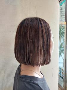 【MICHI refre店 藤原信恵】切りっぱなしボブ