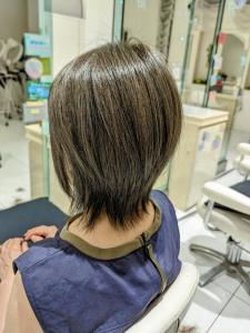 《白髪活かしカラー》×ショートウルフ【我孫子】 - AVENIR 我孫子店掲載