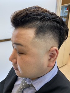 スキンフェード×バックスタイル - ヘアサロン大野 iki 堂島店掲載