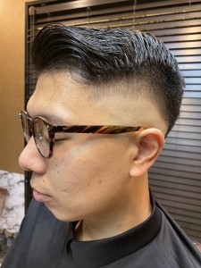 スキンフェード×パートスタイル - ヘアサロン大野 iki 堂島店掲載