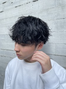 パーマッシュ - メンズサロンPORT浦和 ツイストスパイラル/波巻き/ブリーチ掲載
