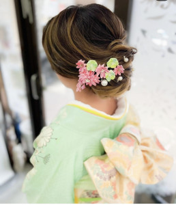 華やか振袖着付けセット - Hair Salon Lashic...らしく掲載