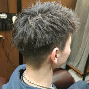 ツーブロックショート - men's hair salon clarens掲載