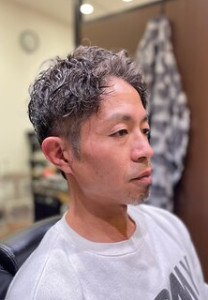 メンズショートスタイル＆スパイラルパーマ - men's hair salon clarens掲載