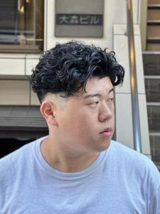 ウェーブパーマ　スキンフェード　ツーブロック - ドルクス日本橋掲載