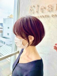大人可愛い丸みショート、ゆとりショート10代20代30代40 - Eleanor 自由が丘店掲載