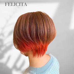 【FELICITA】マッシュショート×インナーカラー - FELICITA RicorsO掲載