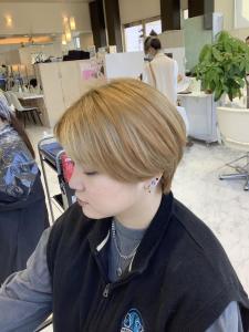ハイトーン　ショートボブ - HEARTS hair's五日市店掲載