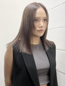 #10代20代30代#レイヤーロング＃黒髪#グレーベージュ - KOKO 本八幡掲載