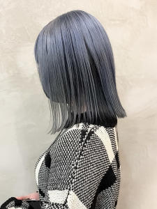 アイスグレー × ブルーブラック　(2bleach) - ペスカ 長町南店掲載
