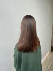 黒髪/グレーベージュ/レイヤーロング/前髪パーマ/仙台 - ブリーチ&トリートメント&ショート HETTU 仙台駅前店掲載