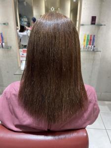 髪質改善ストレート
