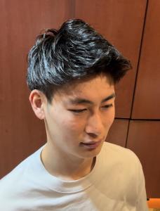 銀座　理容室　ショートヘア　アップバング - ヘアーモードキクチ 銀座店掲載