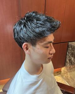 銀座　理容室　ショートヘア　アップバング - ヘアーモードキクチ 銀座店掲載