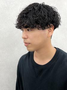 波巻きパーマ マッシュ - メンズサロンPORT浦和 ツイストスパイラル/波巻き/ブリーチ掲載