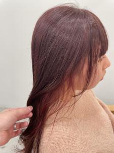 秋冬ピンクカラー／イヤリングカラー - HairSalon SHIAN 立川店掲載