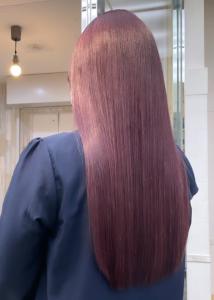 透明感イルミナカラー高彩度カラー大人可愛いピンクラベンダー - 【ヘアケア特化型サロン】newi 天王寺掲載