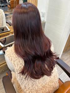 大人可愛いモテカラー＊艶髪カラーレッドブラウン - 【ヘアケア特化型サロン】newi 京橋【ネウィ】掲載