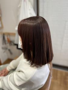 艶ピンクボブスタイル - hair＆spa AURORA掲載