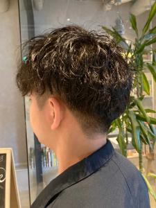ツーブロック　ツイストスパイラルパーマ　爽やか　マッシュ - Men's Salon bloc掲載