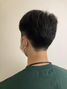 刈り上げアップバング - NAP hair &Nalow homme掲載