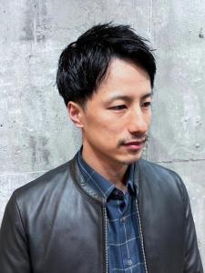 爽やか　メンズショート　ツーブロック　束感　無造作パーマ - MEN'S SALON alfRed 瑞穂店掲載