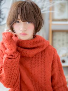 インナーカラーくせ毛風小顔ミニボブショート　マッシュパーマ - mod's hair【モッズヘア】越谷/越谷西口店掲載