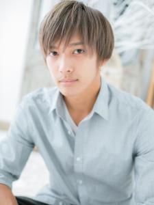 シアーグレージュ束感ショート・ネオウルフ　ハイトーンカラー - mod's hair【モッズヘア】越谷/越谷西口店掲載