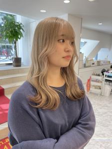 ゆるふわセミロング