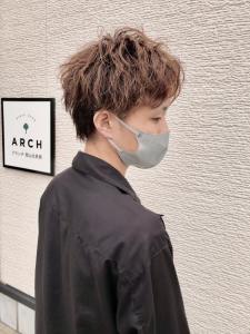 【ARCH 竹田】ザックリショート　ツイストスパイラルパーマ - ARCH ブランチ岡山北長瀬掲載