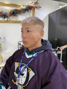 ハイライト マッシュパーマ ウルフ アッシュブラック - ARCANA 明治神宮前 表参道 原宿掲載