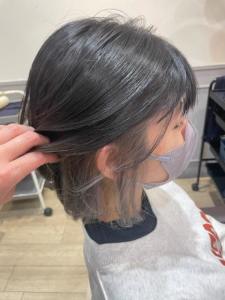 ショートレイヤー×インナーシルバー - flammeum相模大野店掲載
