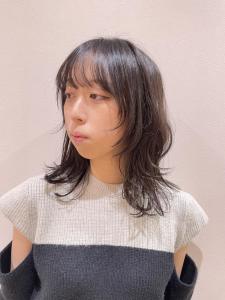 顔まわりレイヤーカット/レイヤーカット/ヨシンモリ巻き - FACE。石川町掲載