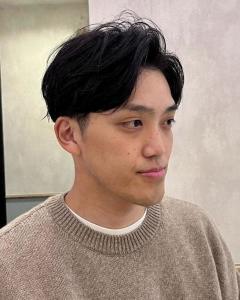 【ヘアジュレドゥ　花井】メンズやセンターパート - hair jurer deux掲載