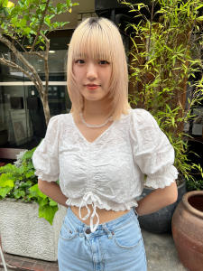 ニュアンスが可愛い_ニュアンス_ブロンドカラー_20代30代 - nelke掲載