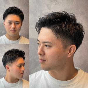 メンズ刈り上げナチュラルショート - MEGURO BARBER SHOP 6PPONGI 目黒六掲載
