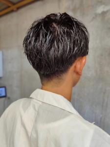 カット　刈り上げ　メンズショート　爽やか　束感　黒髪　短髪 - MEN'S SALON alfRed 平針店掲載