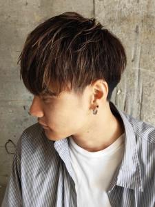 ハイライト　束感　マッシュショート　メンズ　短髪　爽やか - MEN'S SALON alfRed 平針店掲載