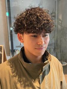 マッシュショート　ツイストスパイラルパーマ　ツーブロック - Men's Salon bloc掲載