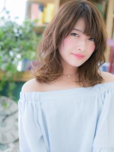バレイヤージュ大人かわいい小顔ランダムパーマ ことりベージュ - COVER HAIR & SPA bliss【カバーヘア アンド スパ ブリス】浦和/浦和西口店掲載
