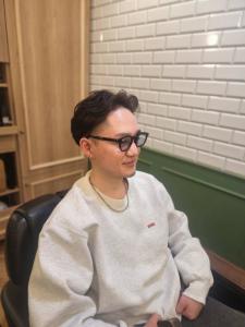 ツーブロック×ビッグウェーブパーマ<理容室> - Y's BARBER GINZA 御茶ノ水店掲載