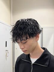【平山 明樹】メンズ似合わせカット＋波巻きスパイラルパーマ - STYLE 茅ヶ崎 smart salon掲載